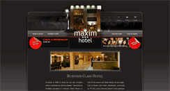 Desktop Screenshot of hotelmaxim.ro