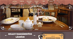 Desktop Screenshot of hotelmaxim.cz